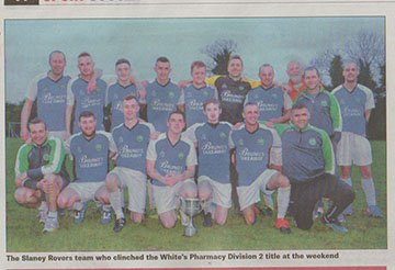 A Team Div. Two League Champions   2016 - 2017